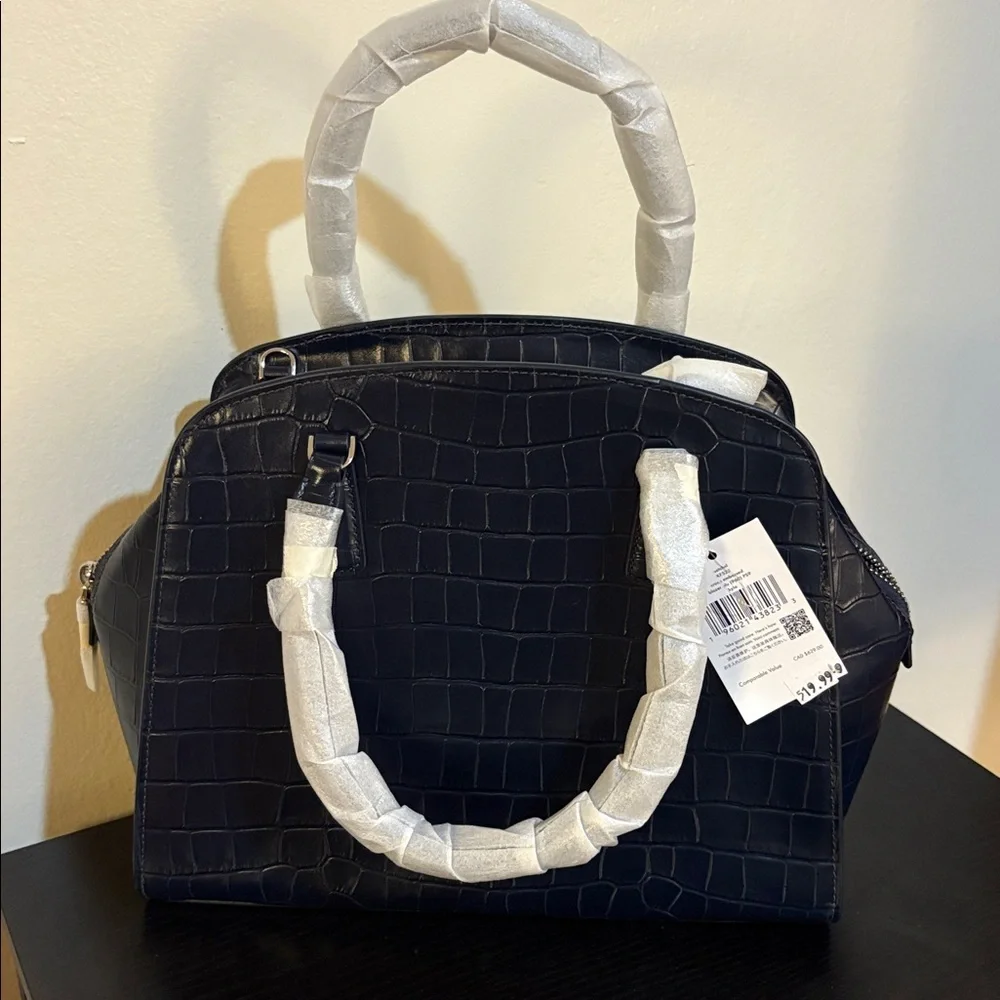NWT Kate Spade navy Satchel.‎